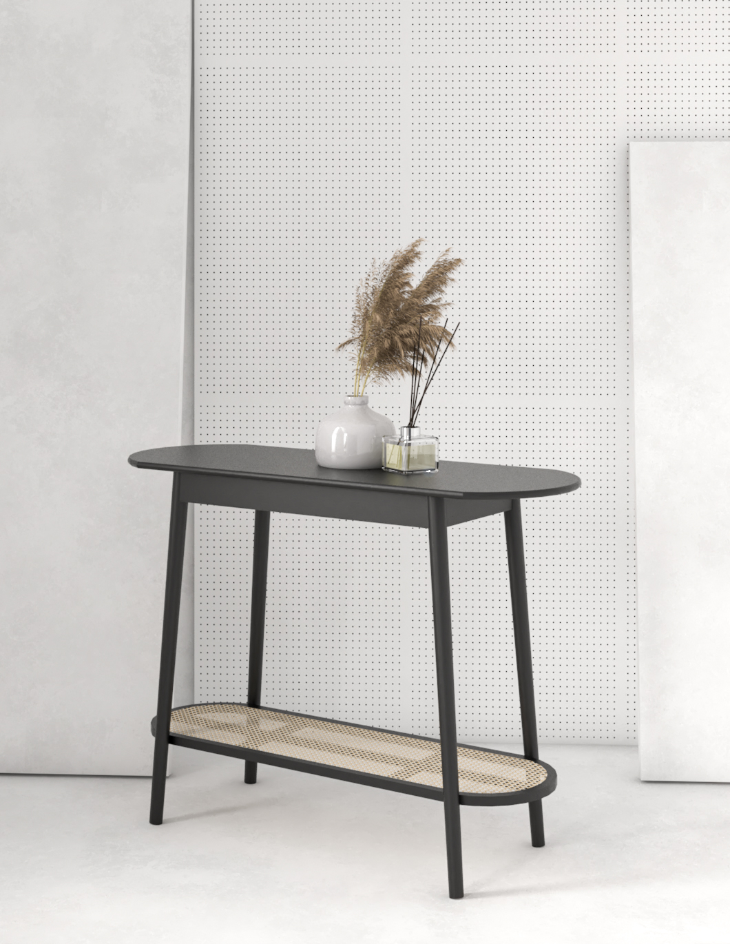 Chanti Console Table - Meja Konsul Rotan